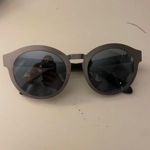 Vivienne Westwood Anglomania Sunglasses - Silver Round Mirror